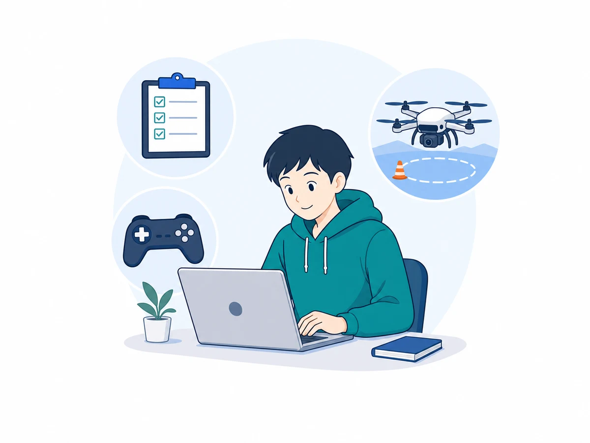 スクールが受講生に学習ライセンスを提供するイラスト
